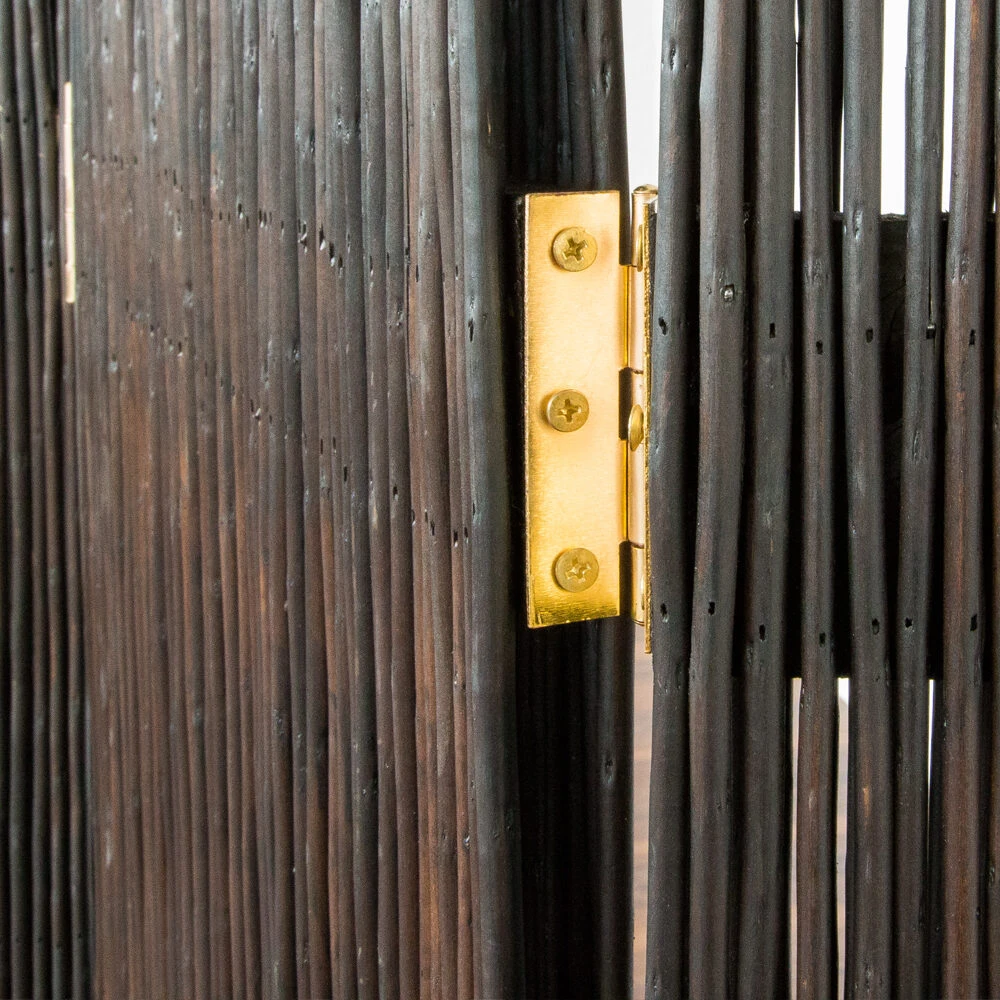 Homestyle4U Kambario pertvara, 120x3x170 cm, ruda