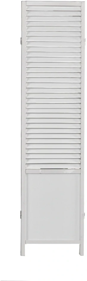 Homestyle4U Kambario pertvara, 130x2,2x175 cm, balta
