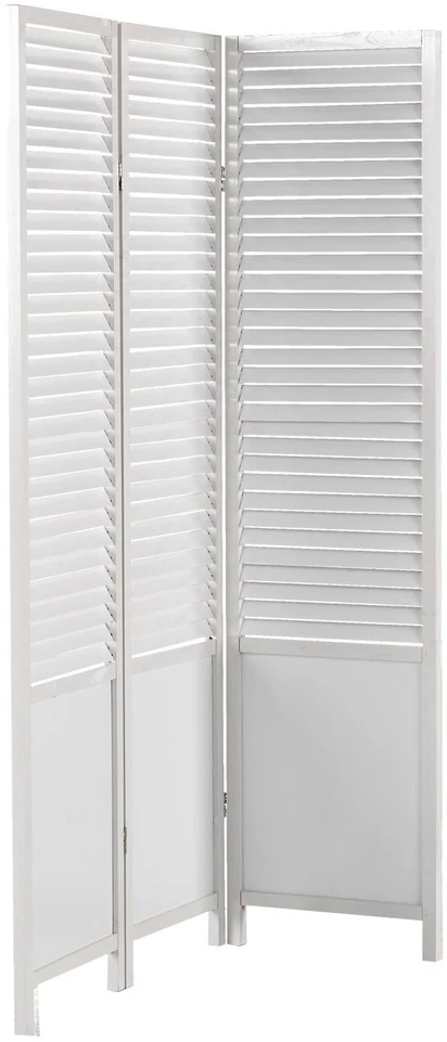 Homestyle4U Kambario pertvara, 130x2,2x175 cm, balta