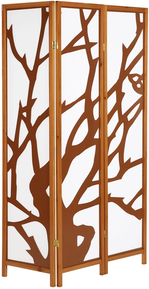 Homestyle4U Kambario pertvara, 130x2.2x175 cm, ruda