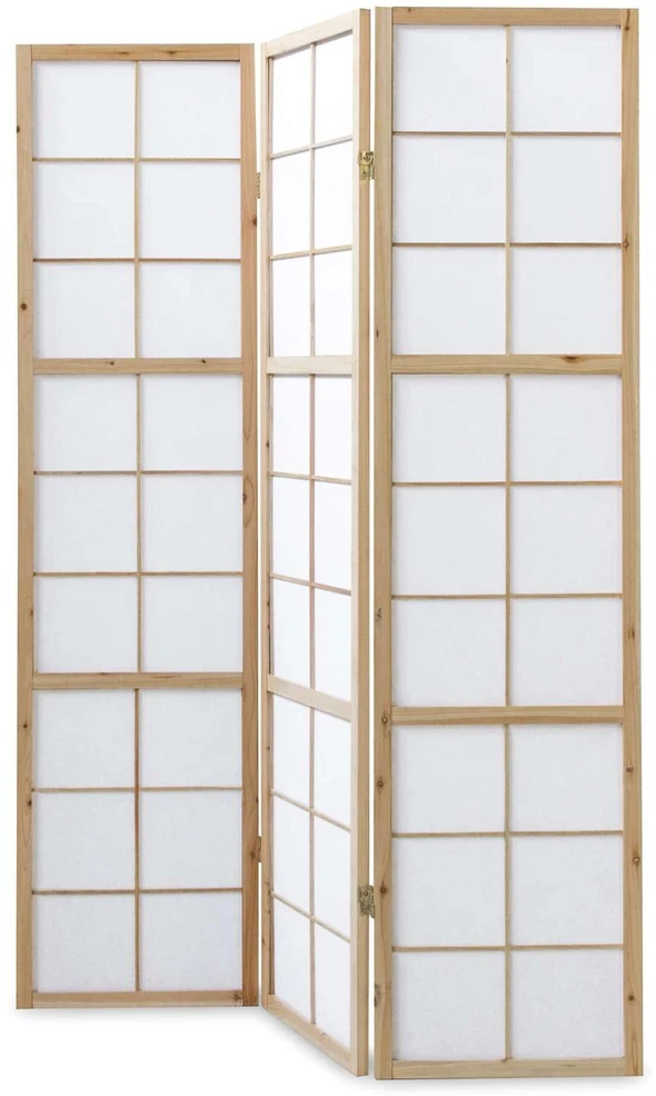 Homestyle4U Kambario pertvara, 132x2.2x175 cm, ruda