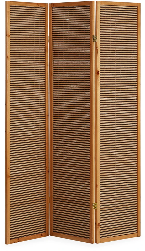 Homestyle4U Kambario pertvara, 132x2,2x175 cm, ruda