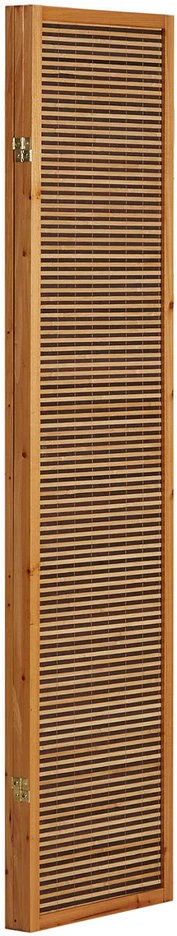 Homestyle4U Kambario pertvara, 132x2,2x175 cm, ruda