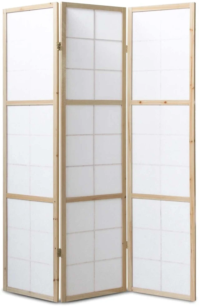 Homestyle4U Kambario pertvara, 132x2.2x175 cm, ruda