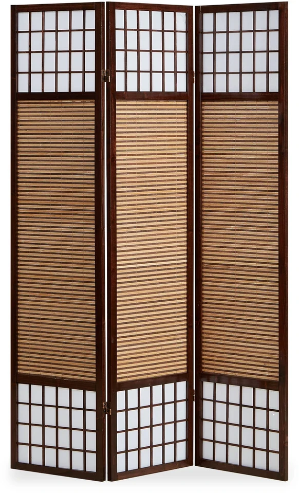Homestyle4U Kambario pertvara, 132x2.2x175 cm, ruda