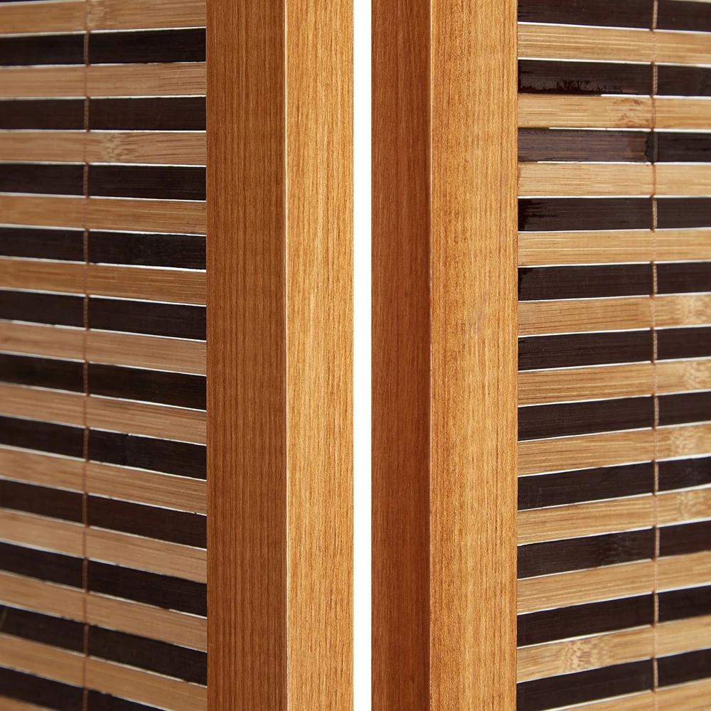 Homestyle4U Kambario pertvara, 132x2,2x175 cm, ruda