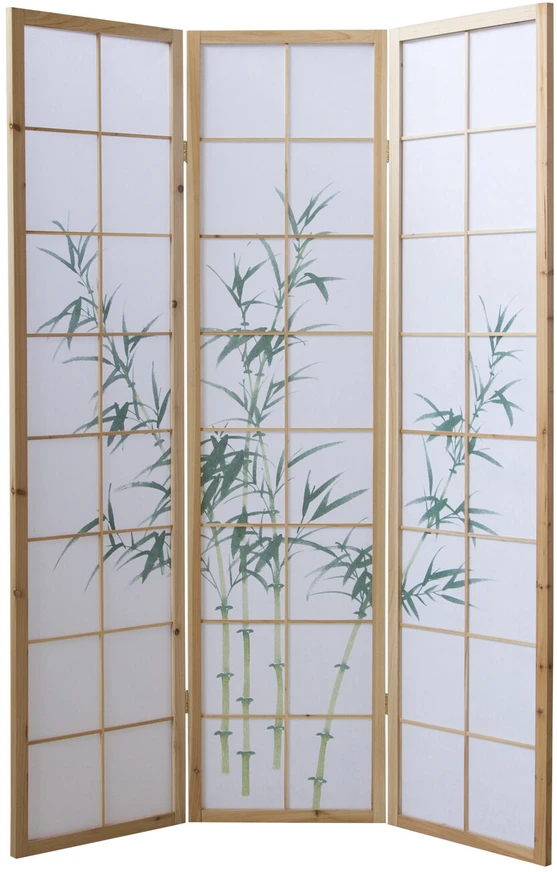 Homestyle4U Kambario pertvara, 132x2.2x175 cm, ruda