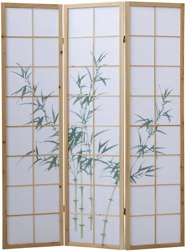 Homestyle4U Kambario pertvara, 132x2.2x175 cm, ruda