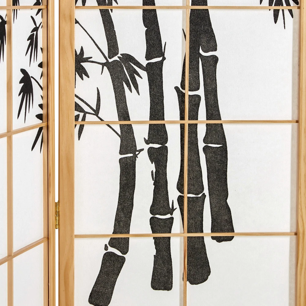 Homestyle4U Kambario pertvara, 132x2x179 cm, balta