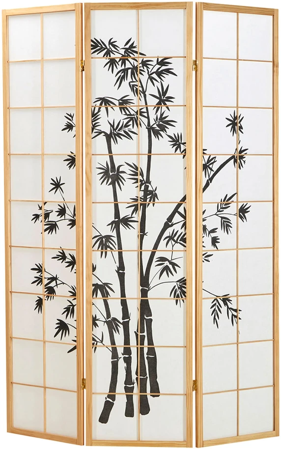 Homestyle4U Kambario pertvara, 132x2x179 cm, balta