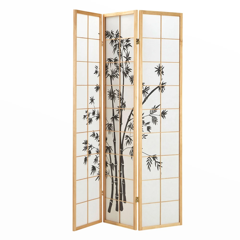 Homestyle4U Kambario pertvara, 132x2x179 cm, balta