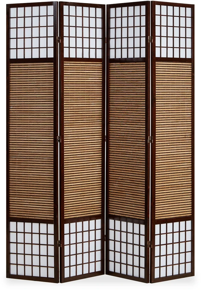 Homestyle4U Kambario pertvara, 160x200x1,8 cm, ruda
