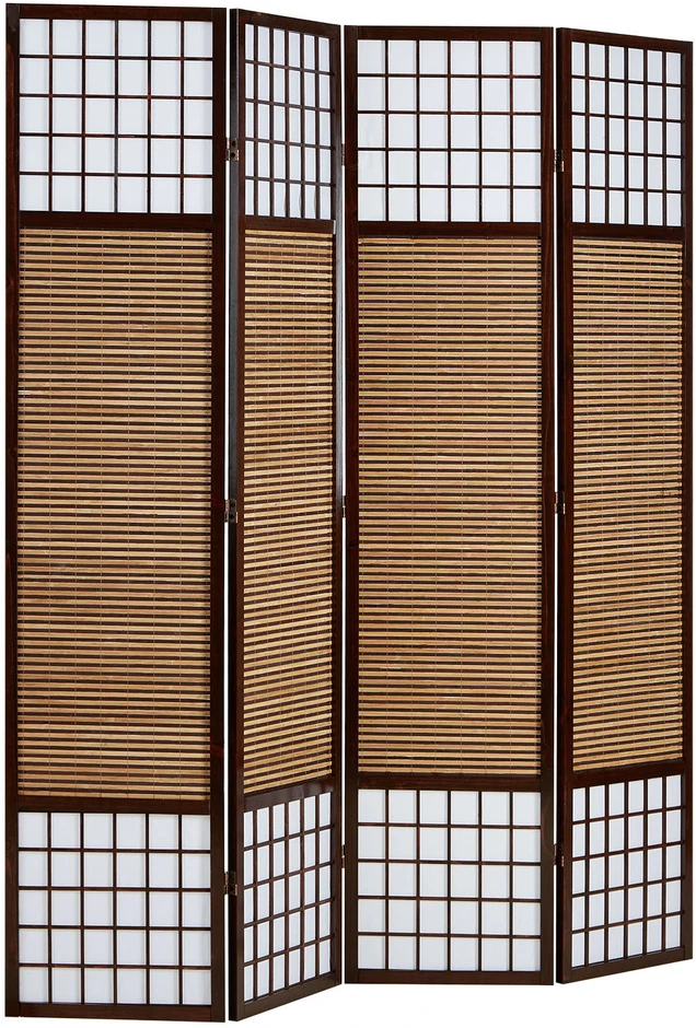 Homestyle4U Kambario pertvara, 160x200x1,8 cm, ruda