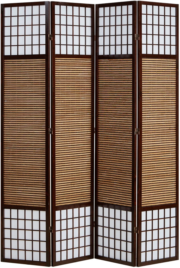 Homestyle4U Kambario pertvara, 160x200x1,8 cm, ruda