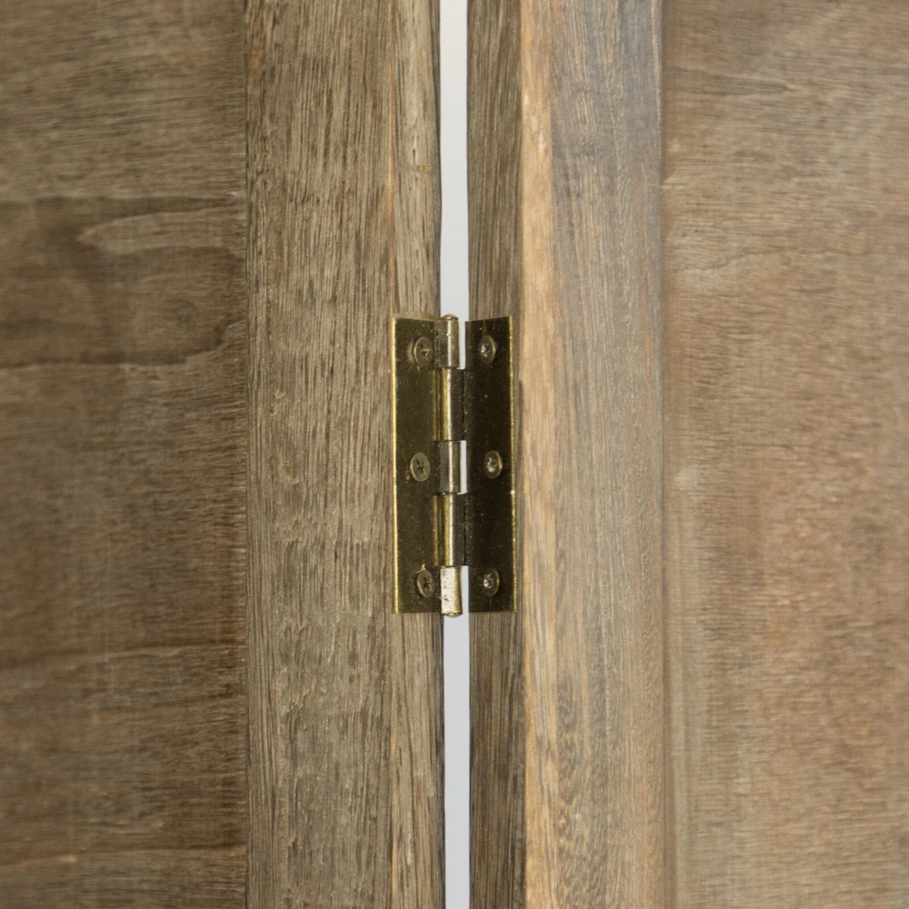 Homestyle4U Kambario pertvara, 160x2x170 cm, ruda