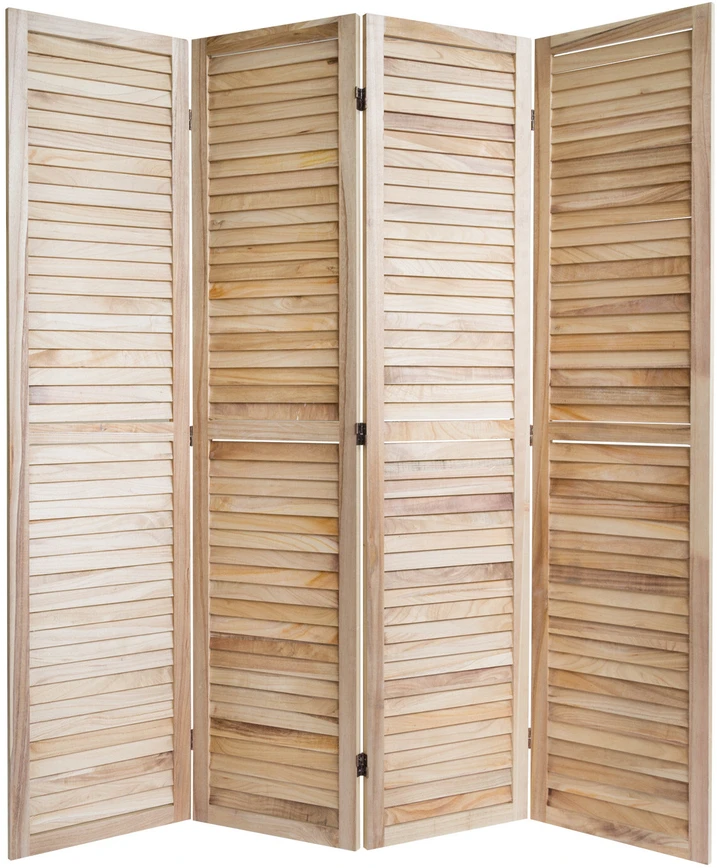 Homestyle4U Kambario pertvara, 160x2x170 cm, ruda