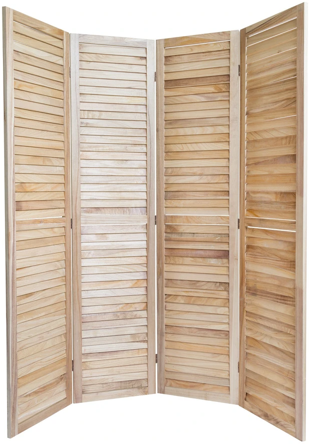 Homestyle4U Kambario pertvara, 160x2x170 cm, ruda