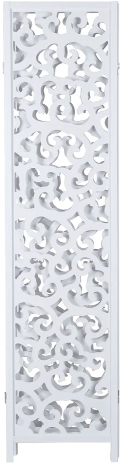 Homestyle4U Kambario pertvara, 173x2.2x175 cm, balta