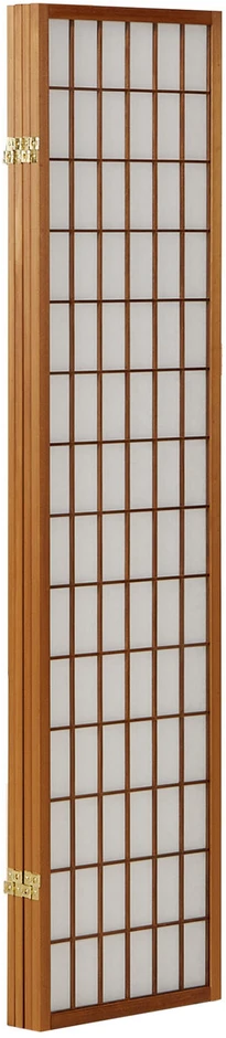 Homestyle4U Kambario pertvara, 176x2,2x175 cm, ruda