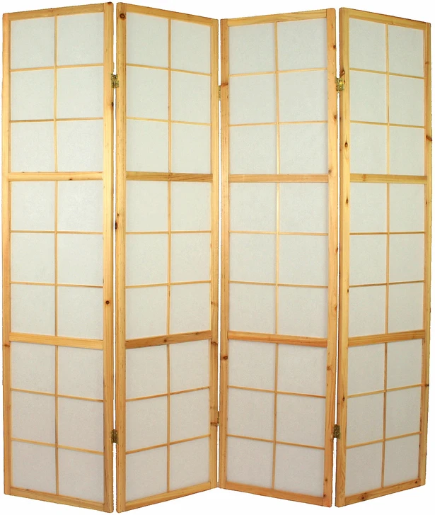 Homestyle4U Kambario pertvara, 176x2,2x175 cm, ruda