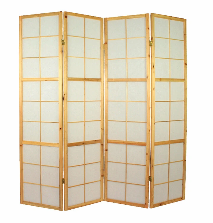 Homestyle4U Kambario pertvara, 176x2,2x175 cm, ruda