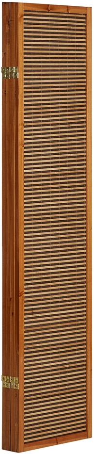 Homestyle4U Kambario pertvara, 176x2,2x175 cm, ruda