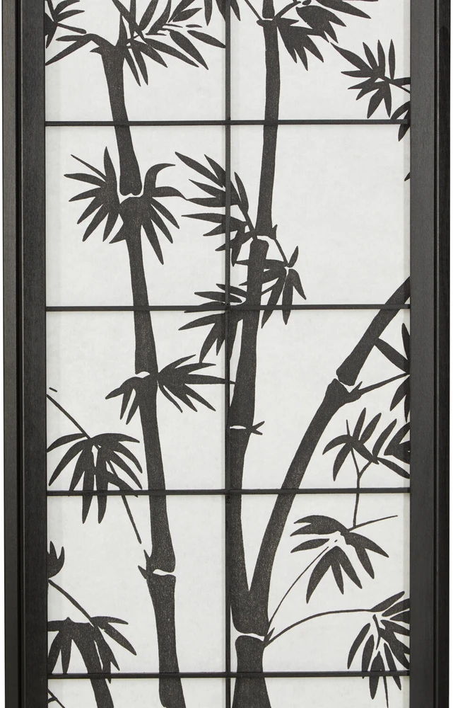 Homestyle4U Kambario pertvara, 176x2x179 cm, juoda