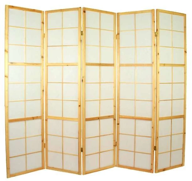 Homestyle4U Kambario pertvara, 220x2.2x175 cm, balta