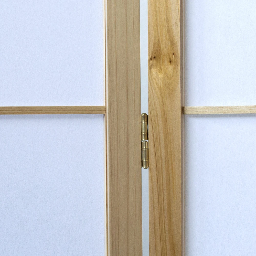 Homestyle4U Kambario pertvara, 220x2.2x175 cm, balta