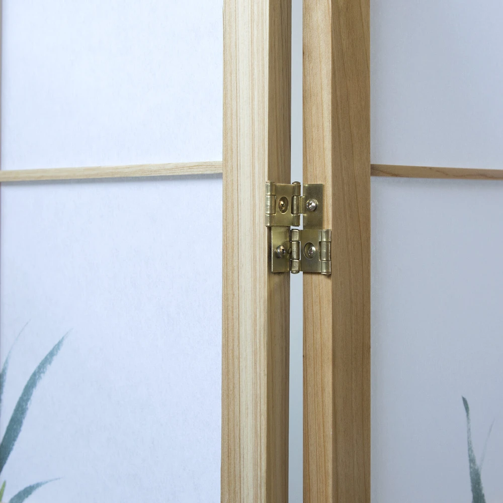 Homestyle4U Kambario pertvara, 220x2.2x175 cm, balta