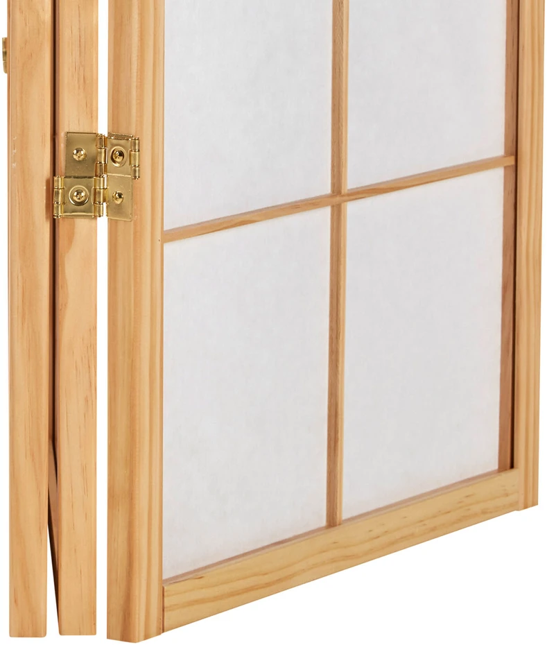 Homestyle4U Kambario pertvara, 220x2x179 cm, ruda