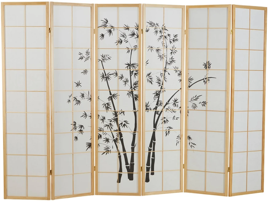 Homestyle4U Kambario pertvara, 263x2x179 cm, smėlio spalvos