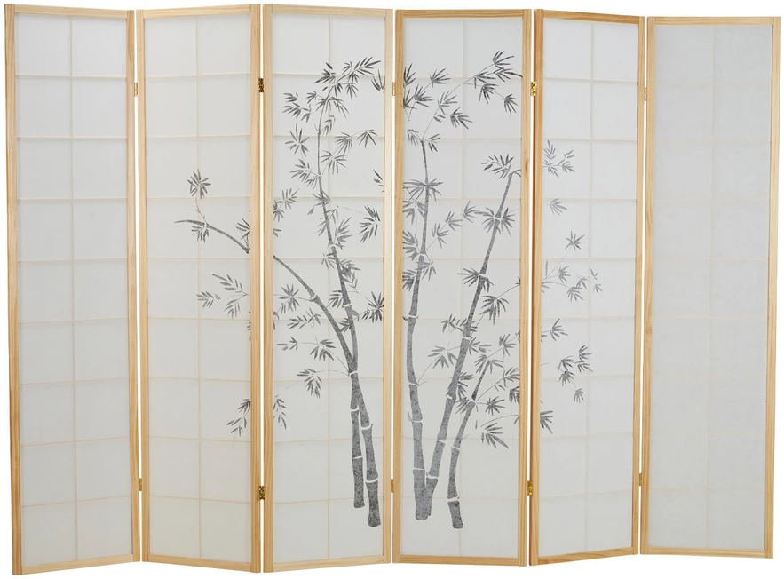 Homestyle4U Kambario pertvara, 263x2x179 cm, smėlio spalvos