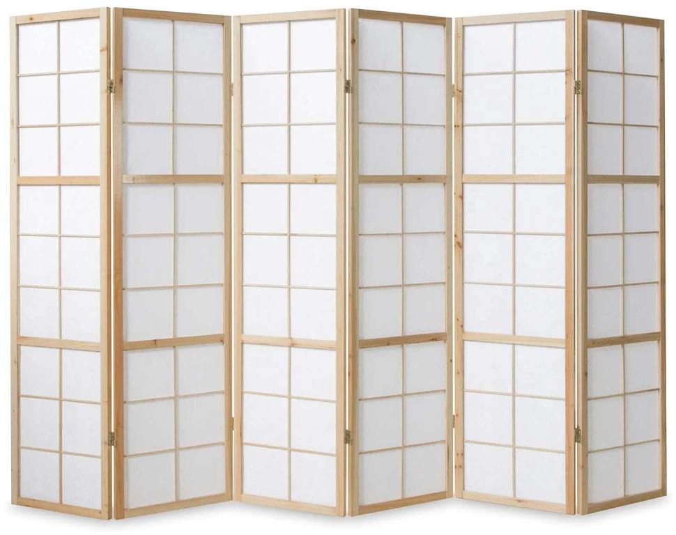 Homestyle4U Kambario pertvara, 264x2.2x175 cm, ruda