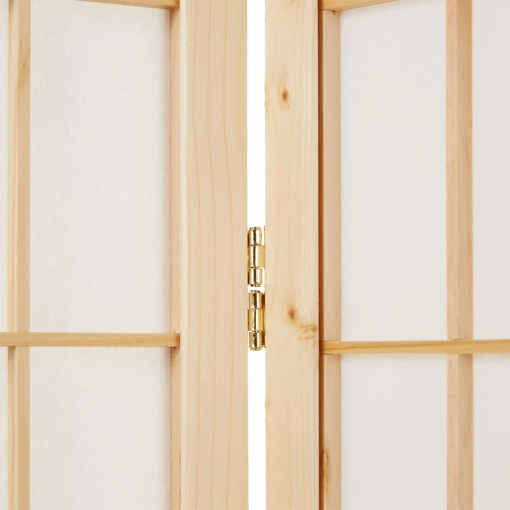 Homestyle4U Kambario pertvara, 264x2,2x175 cm, ruda