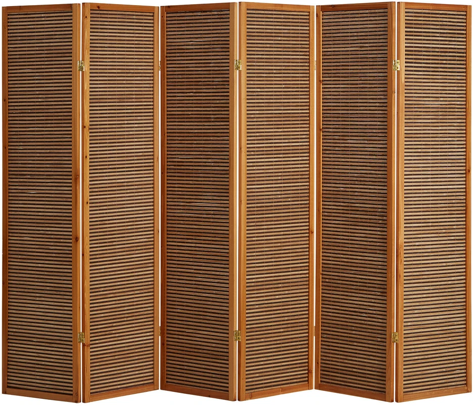 Homestyle4U Kambario pertvara, 264x2.2x175 cm, ruda