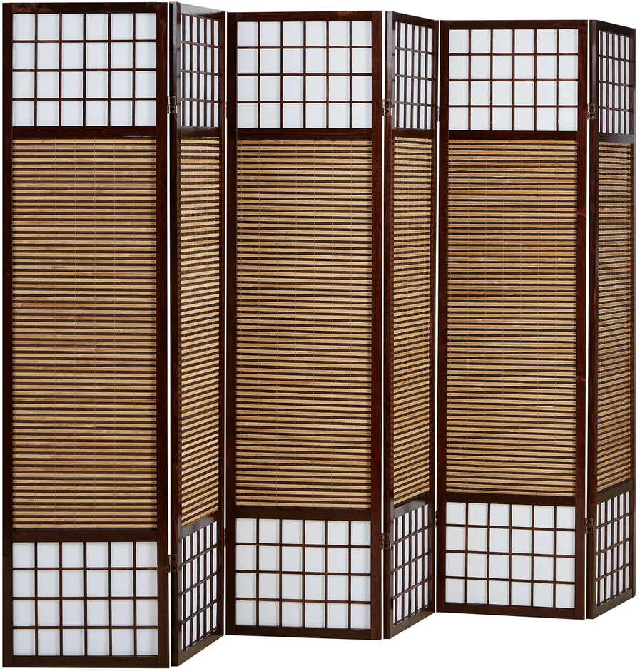 Homestyle4U Kambario pertvara, 264x2.2x175 cm, ruda
