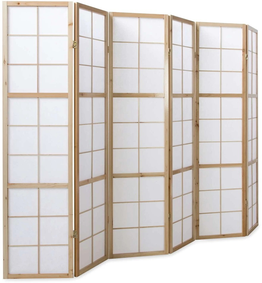 Homestyle4U Kambario pertvara, 264x2.2x175 cm, ruda