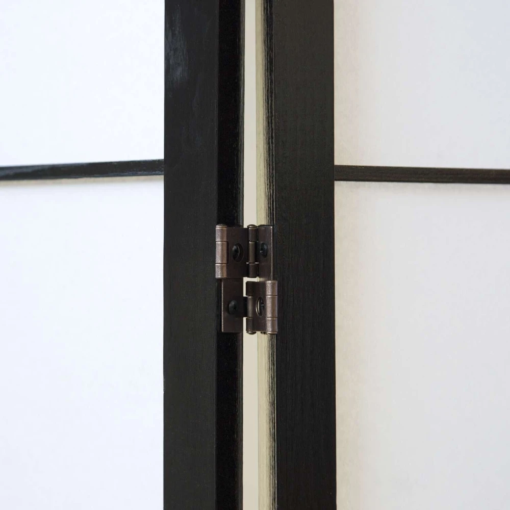 Homestyle4U Kambario pertvara, 264x2.2x179 cm, juoda