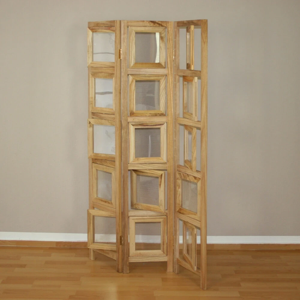 Homestyle4U Kambario pertvara, 93x2x161 cm, ruda