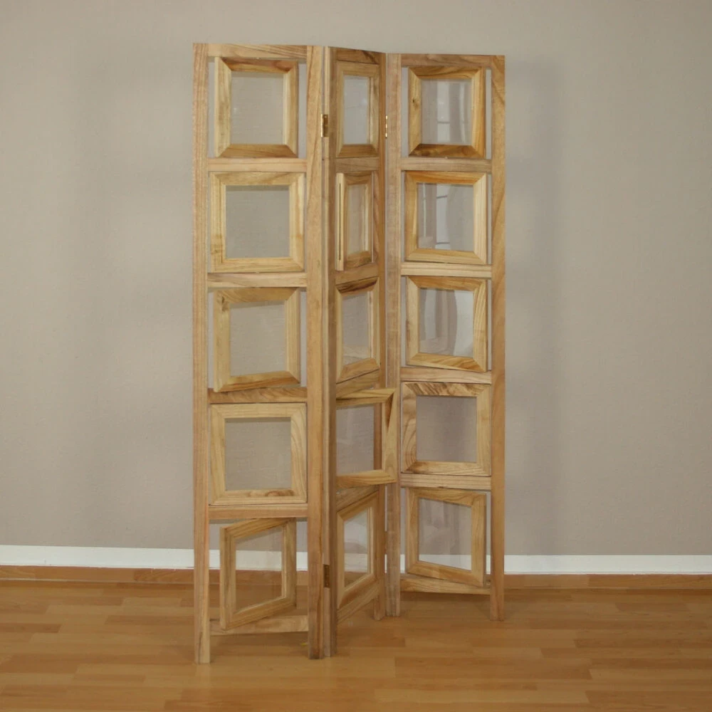 Homestyle4U Kambario pertvara, 93x2x161 cm, ruda