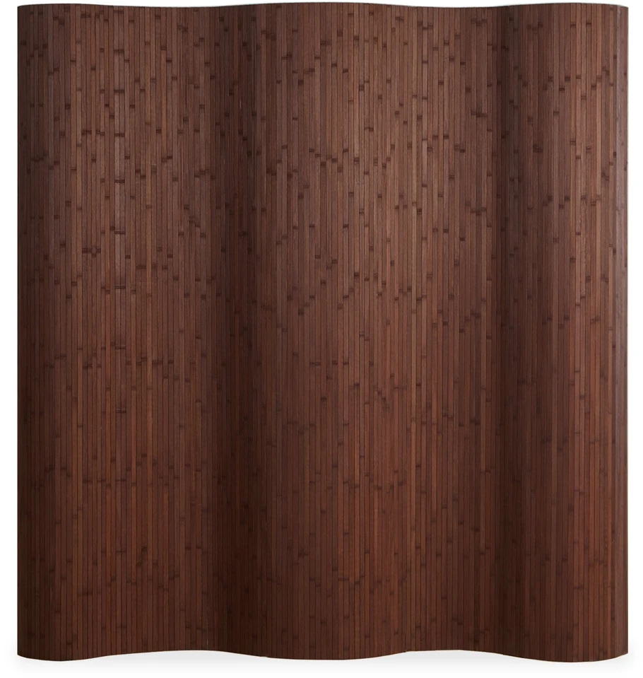 Homestyle4U Kambario pertvara, bambukinė privatumo uždanga, 200x250 cm, ruda