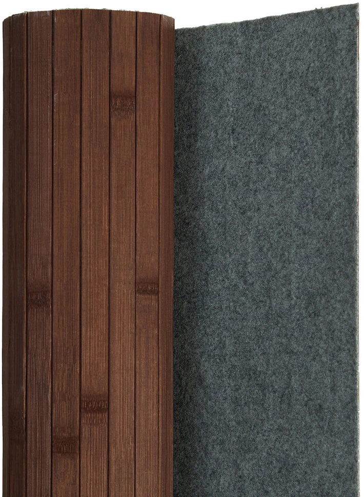 Homestyle4U Kambario pertvara, bambukinė privatumo uždanga, 200x250 cm, ruda