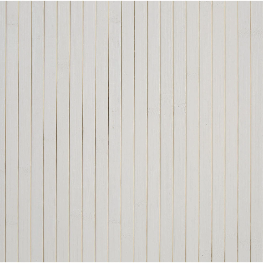 Homestyle4U Kambario pertvara, bambukinė privatumo uždanga, 200x250 cm, balta