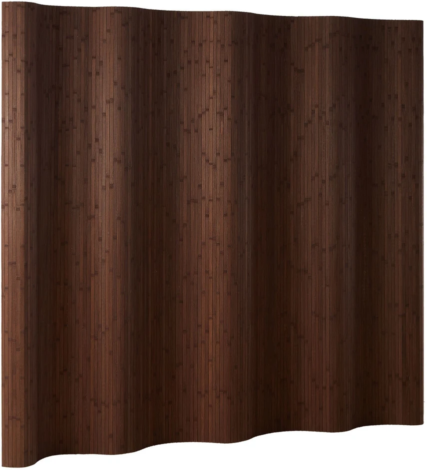 Homestyle4U Kambario pertvara, bambukinė privatumo uždanga, 200x250 cm, ruda