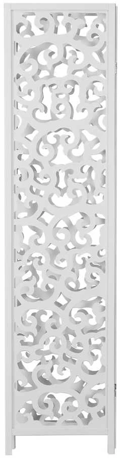 Homestyle4U Kambario pertvara, 130x2.2x175 cm, balta