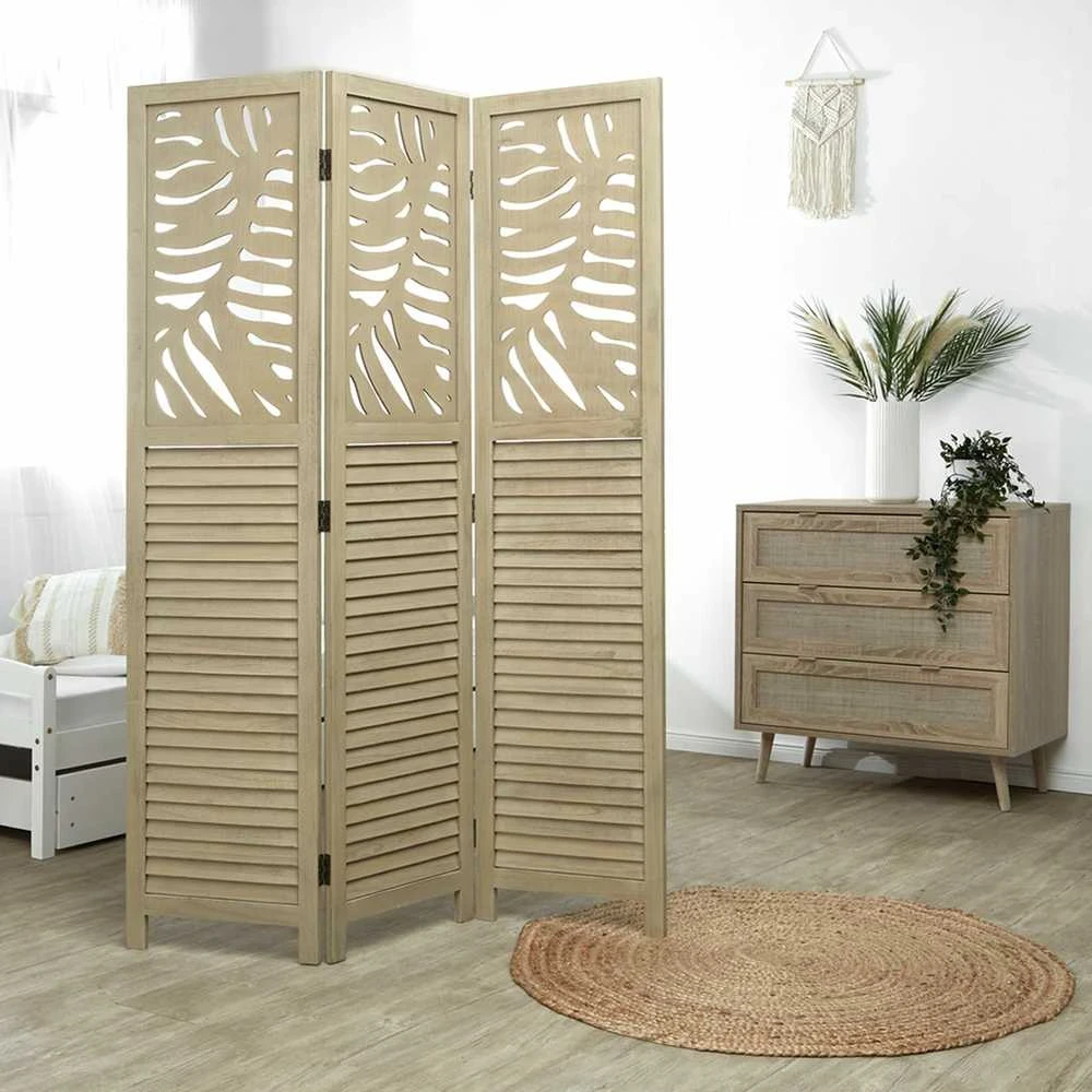 Homestyle4U Kambario pertvara, 120x2.2x170 cm, ruda