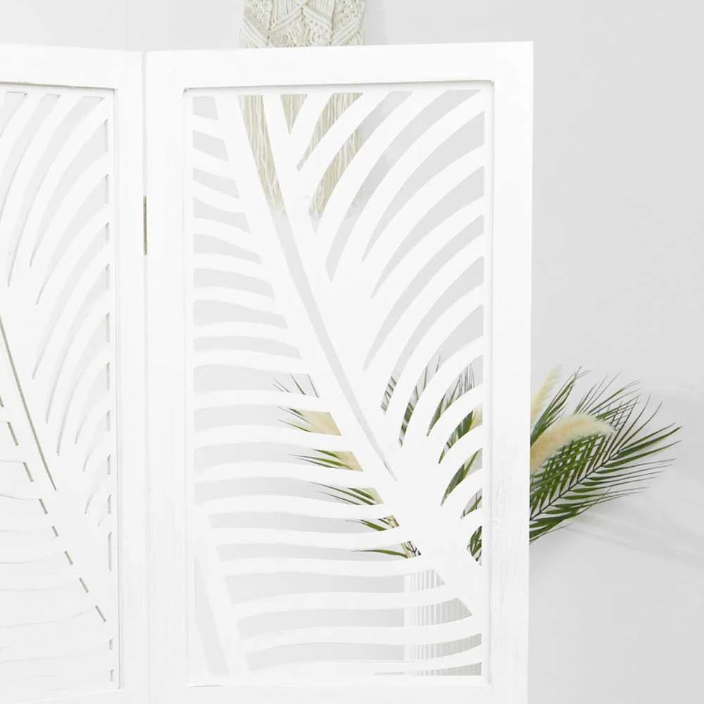 Homestyle4U Kambario pertvara, 120x2.2x170 cm, balta