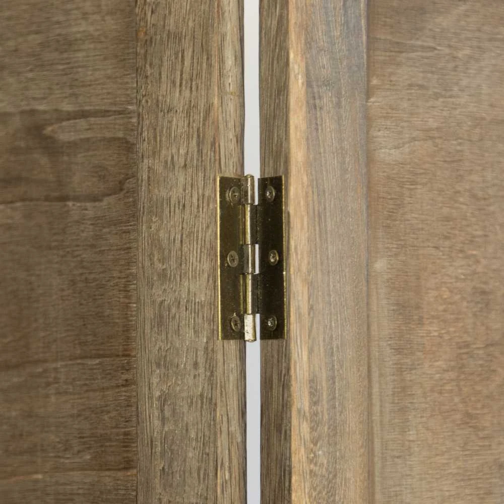 Homestyle4U Kambario pertvara, 160x2x170 cm, ruda