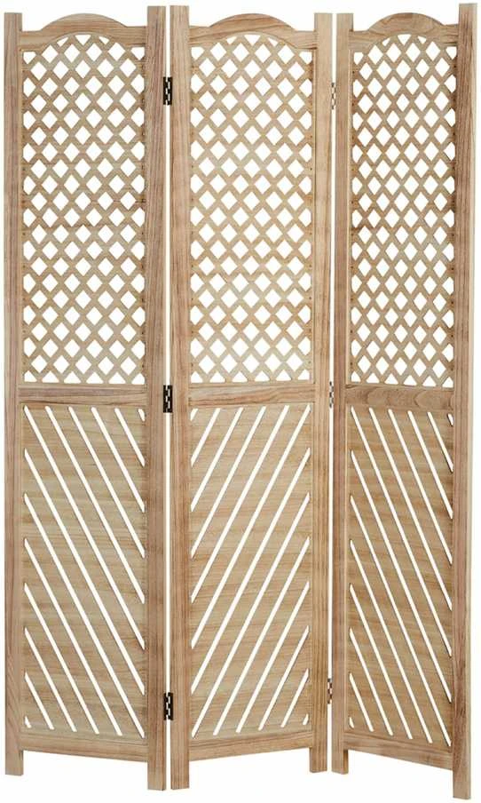 Homestyle4U Kambario pertvara, 120x2x170 cm, ruda